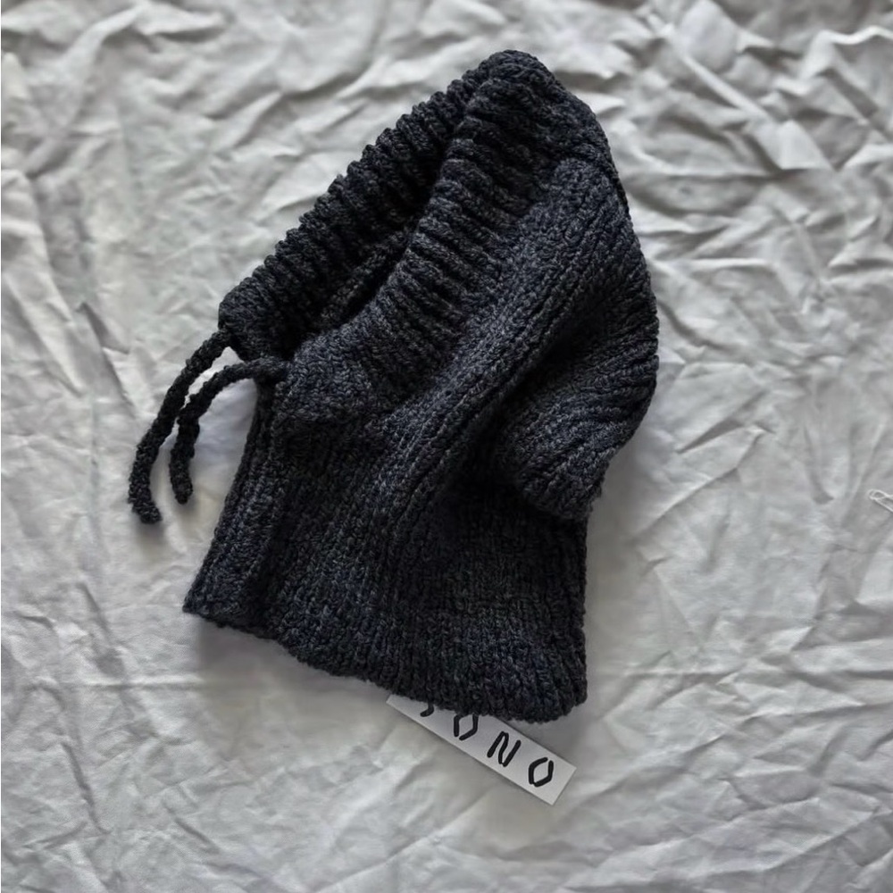 Hedwig Hood Charcoal Balaclava